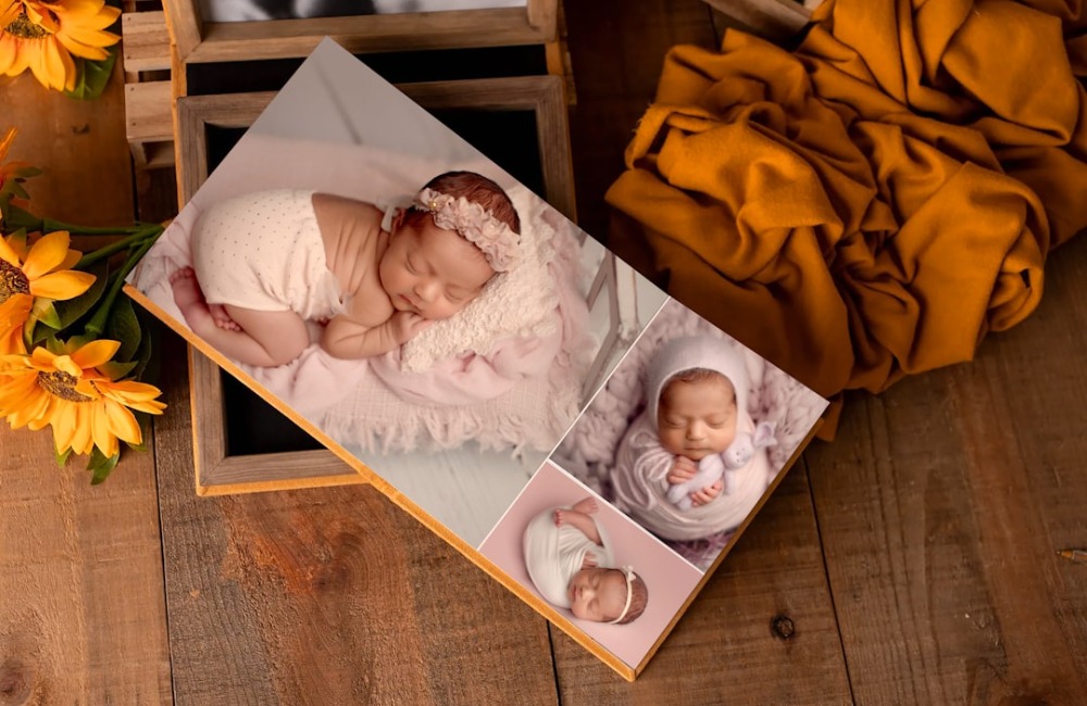 Homemade Baby Photo Albums
