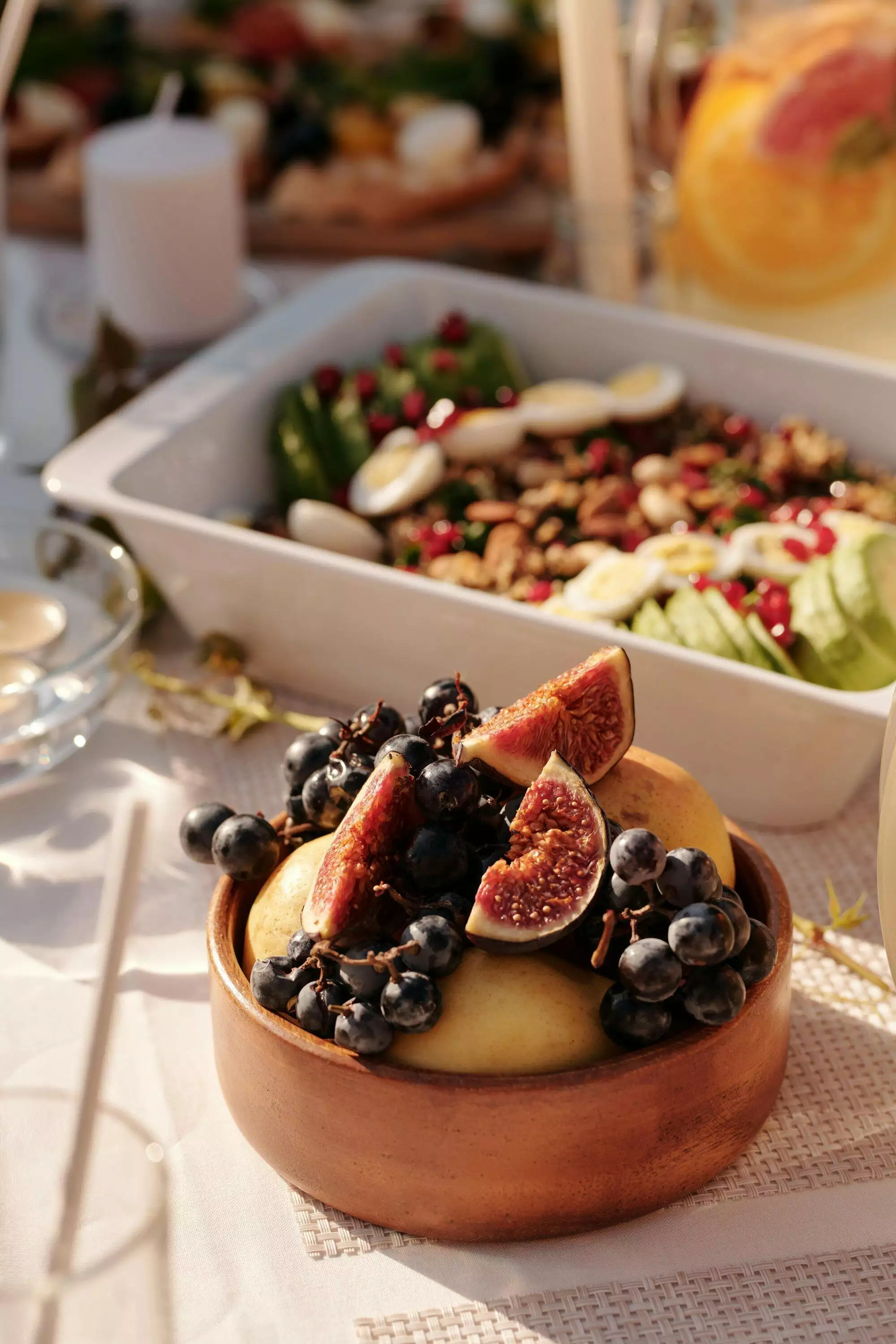 How to Create a Thanksgiving Fruit and Nut Centerpiece
