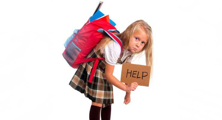 Effects of Heavy Backpacks on Children