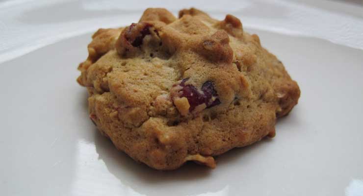 Oatmeal Cranberry White Chocolate Chip Cookies