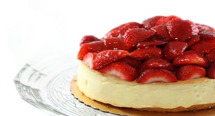My First Cheesecake – Strawberries included!