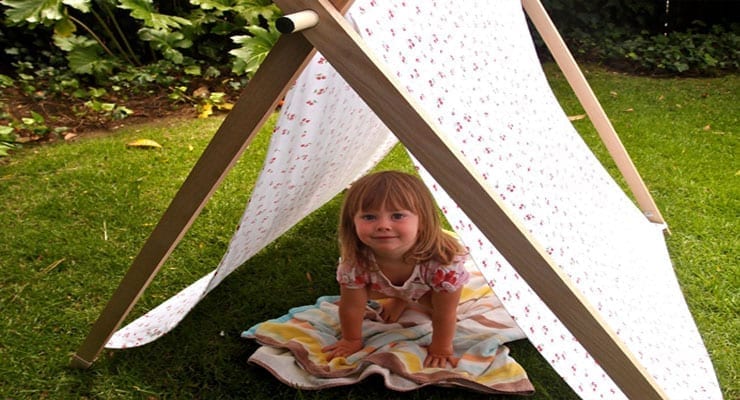 How to Make an A-Frame Play Tent