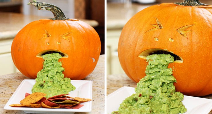 Spooky and Creepy Guacamole