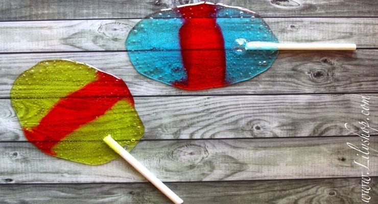 Homemade Easter Egg Lollipops Made From Jolly Ranchers