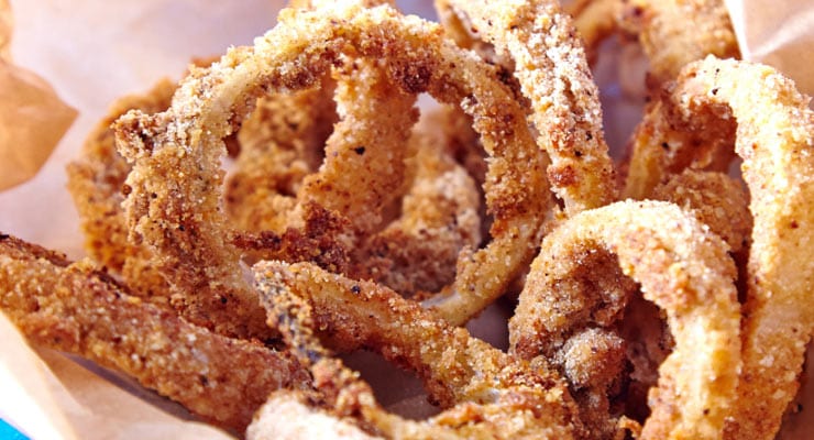 Baked Onion Rings (No Frying)
