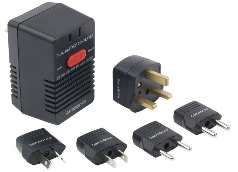 Samsonite Recalls Dual-Wattage Travel Converter Kits