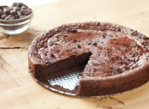 Delicious Dark Chocolate Cake [Gluten-Free & Dairy-Free]