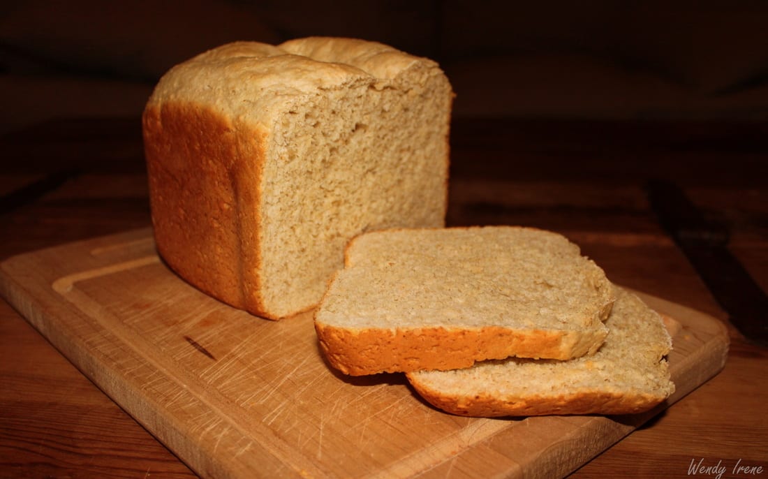 Oat Bread Recipe (for your bread machine)