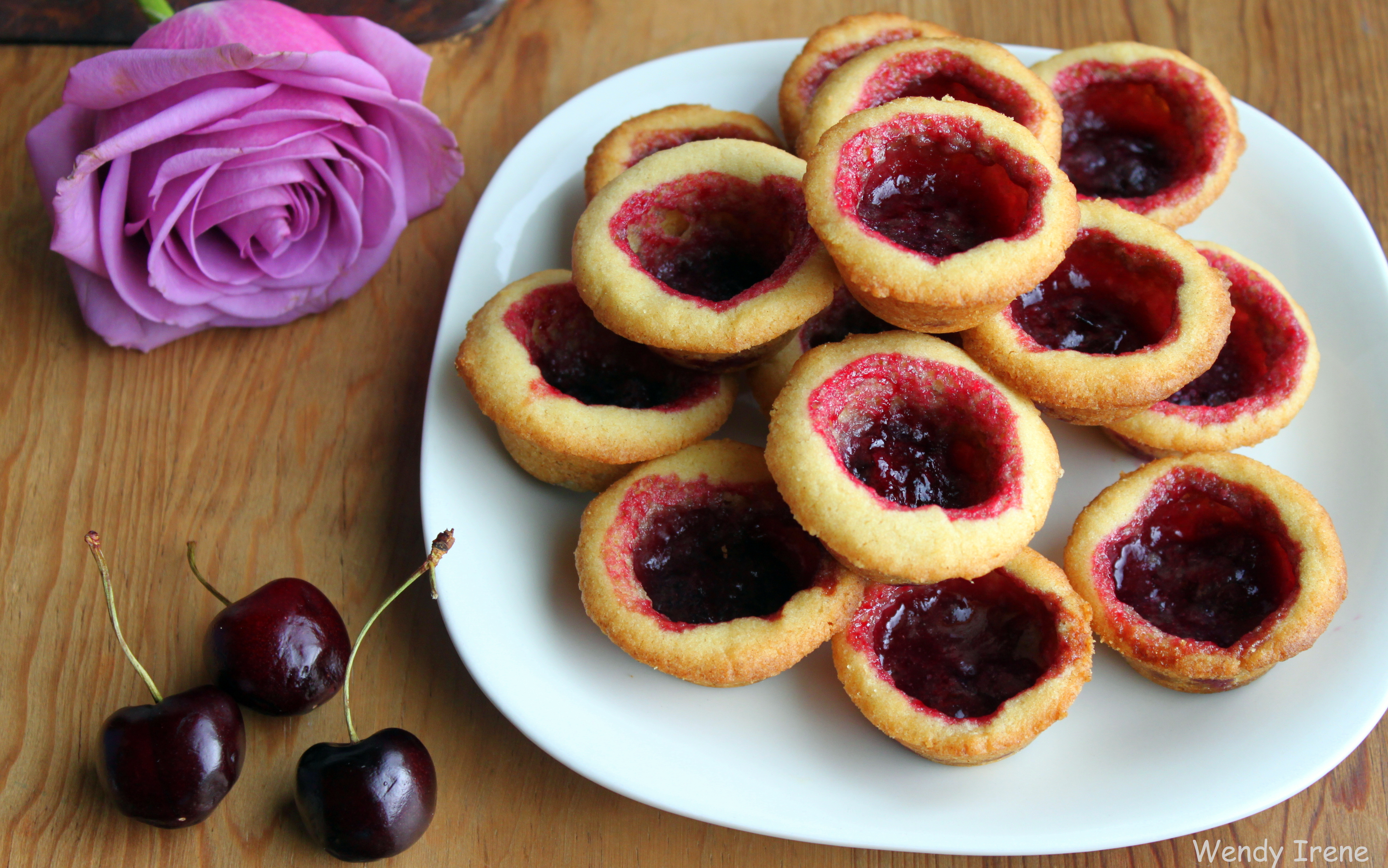 Gluten-Free Sweet Cherry Tarts Recipe