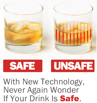 Color-Changing Cups Detect Date Rape Drugs