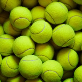 Tennis Balls makes them fluffier