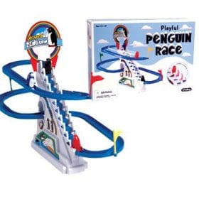 Playful Penguin Race