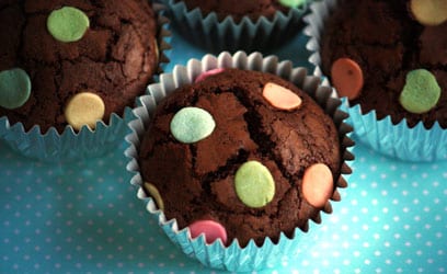 Easy Breezy Chocolate Mint Cupcakes