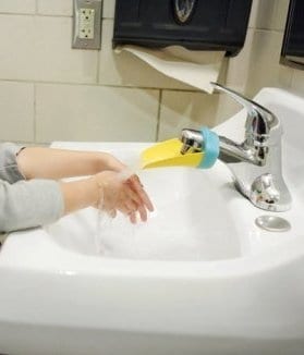 Aqueduck Bathroom Faucet Extender