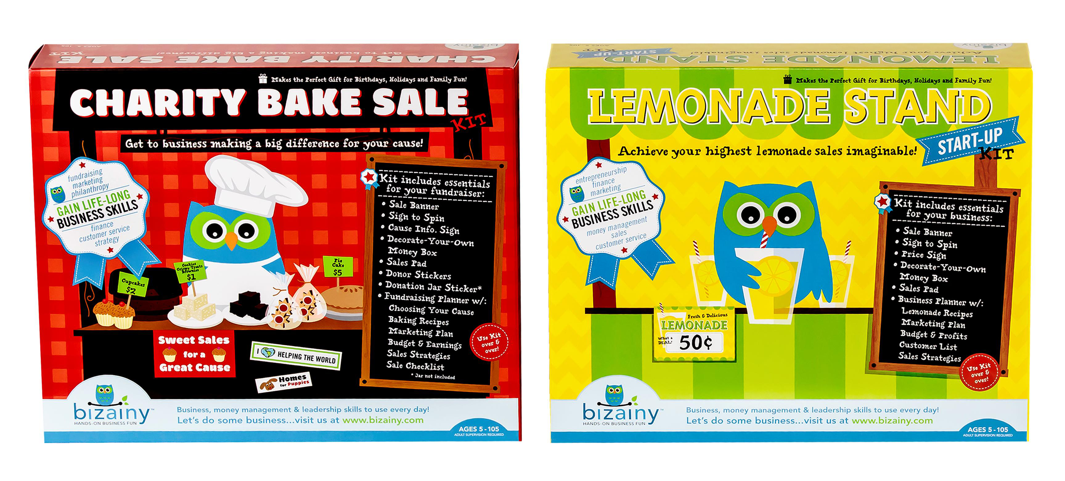 Gear Up for Lemonade Stand Season with Bizainy Activity Kits