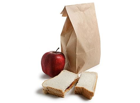 School bag lunch shop