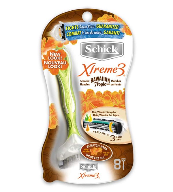 Schick Xtreme3 Hawaiian Tropic Razor