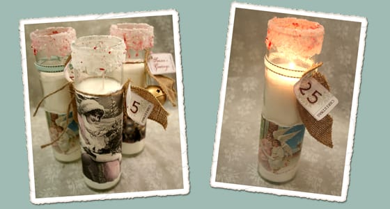 DIY Vintage Candles (From The Dollar Store!)