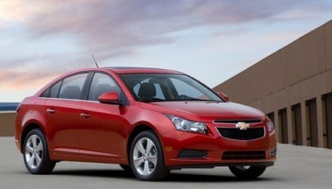 Chevy Cruze Recalled for Steering Wheel Problem
