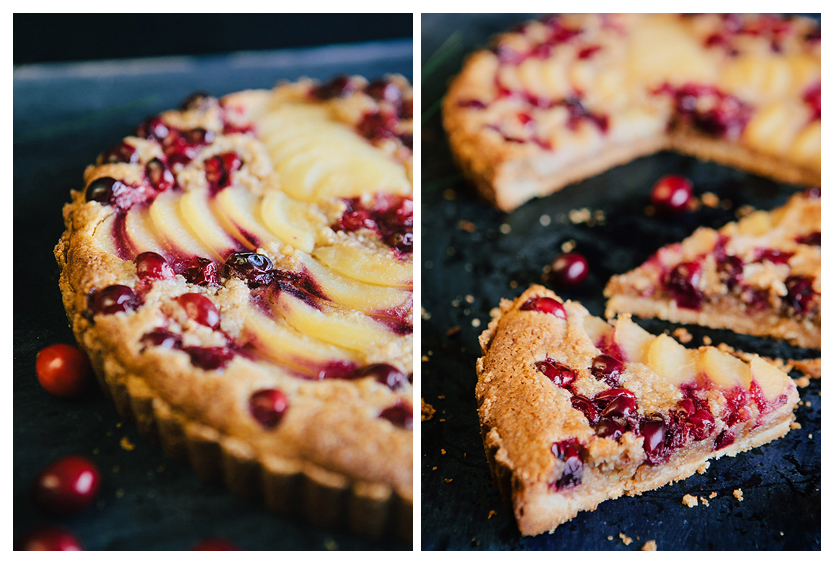Celebrate The Season With This Cranberry Pear Tart Recipe
