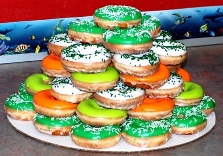 St. Patrick’s Day Donut Cake Dessert