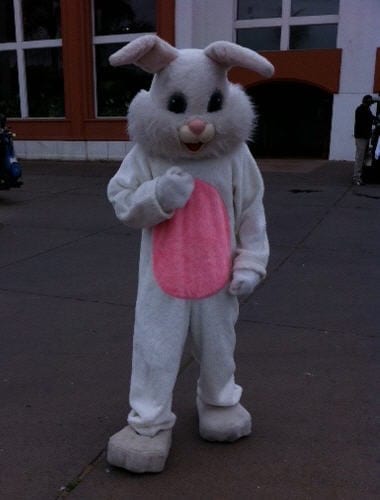 Mommy Found the Easter Bunny!