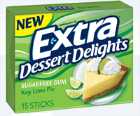 Extra Dessert Delights Sugarfree Gum