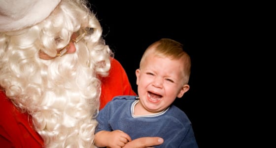 Sitting on Santa’s Lap is a Seriously Strange Tradition
