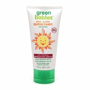 Green Babies Zinc Oxide Sunscreen