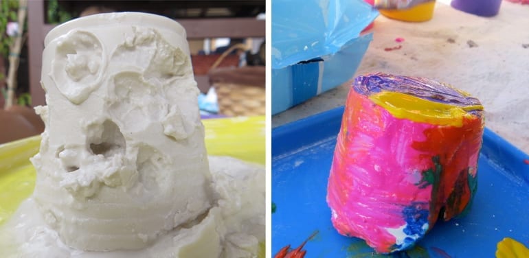 The Space Between: Plaster of Paris Sculpture Project