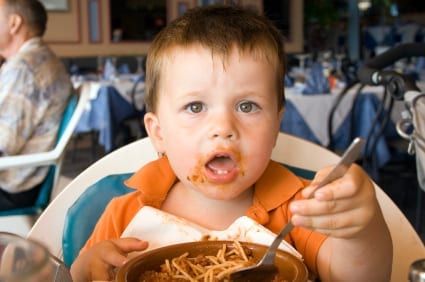 The Challenge of Eating Out with a Toddler