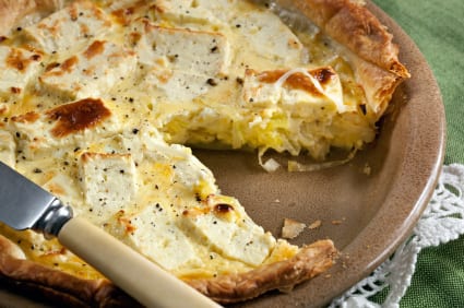 Let’s Cook: Ricotta and Leek Quiche Recipe