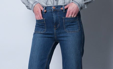 How to Wear High-Waisted Jeans
