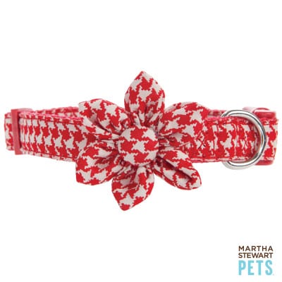 Martha Stewart Holiday Houndstooth Collar