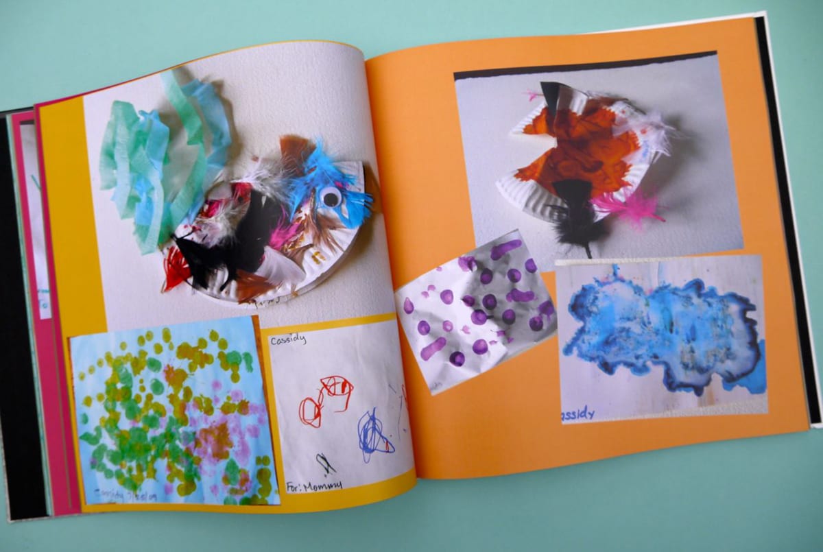 Turn Your Child’s Art Into a Beautiful Memory Book