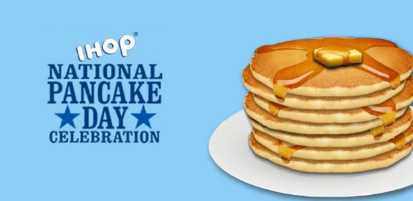 National Pancake Day – Free IHOP Short Stack!