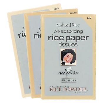 Natural Oil Absorbing Rice Paper