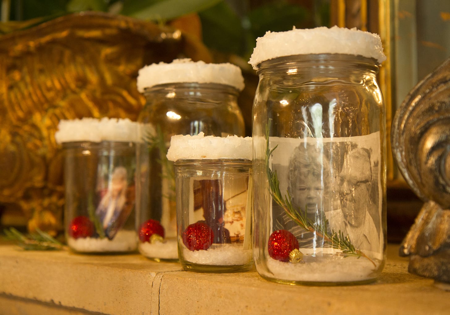 Make Your Own Personalized Photo Snowglobes