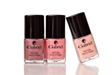 Gabriel Cosmetics Pink Trio of Nail Polish