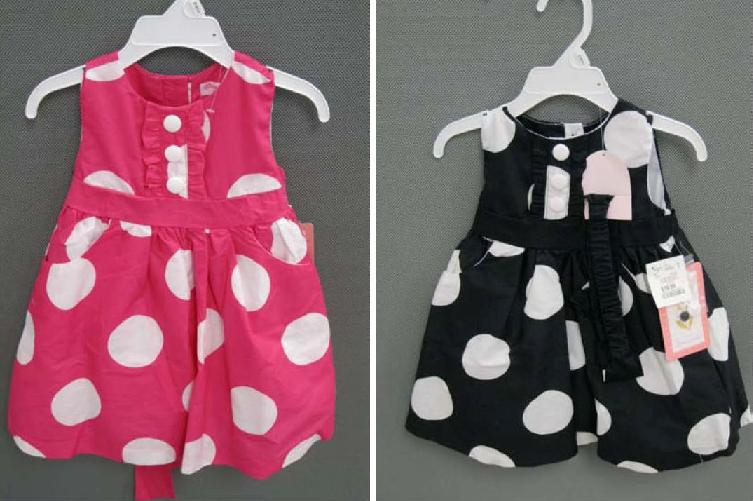 Girls’  Dresses Recalled