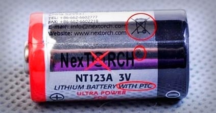 Flashlight Batteries Recalled by NexTorch