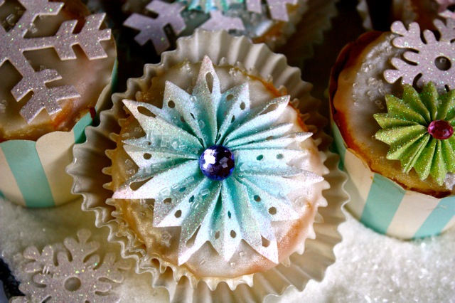 Snowflake Cupcake Recipe