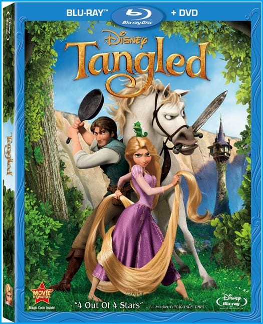Tangled Blu-Ray DVD