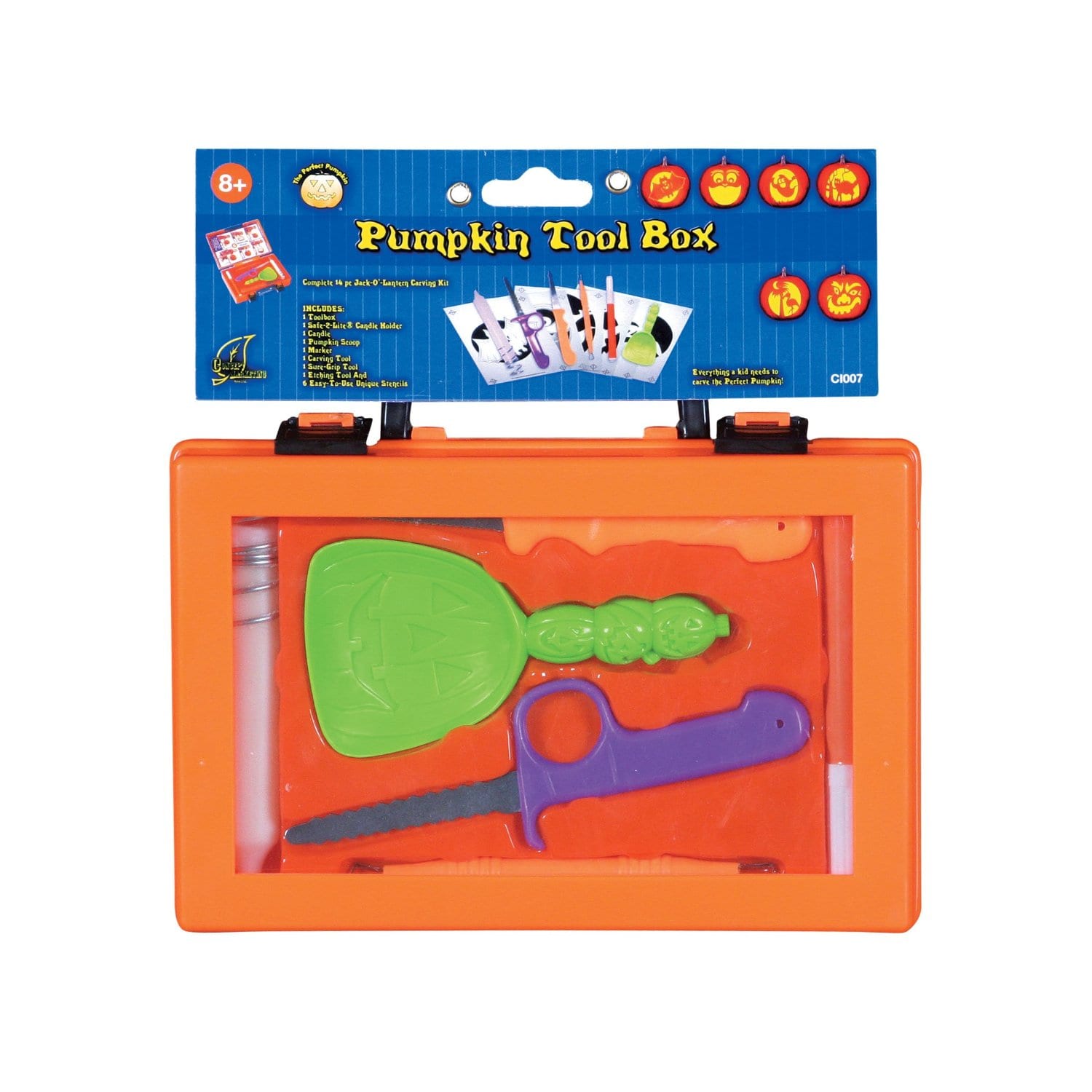 Pumpkin Tool Box Carving Kit