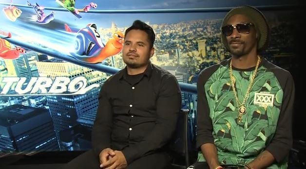 Snoop Dogg and Michael Pena Talk TURBO!