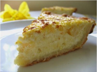 Delicious Traditional Easter Italian Ricotta Pie