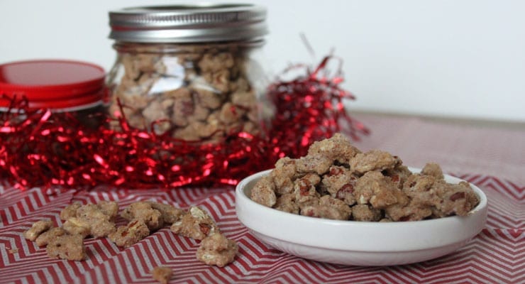 Holiday Candied Pecans Recipe