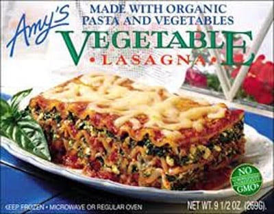 Recall – Amy’s Frozen Products For Possible Listeria Contamination