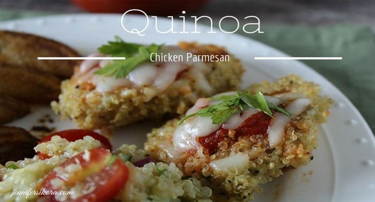 Quinoa Chicken Parmesan For A Saucesome Girl’s Night In