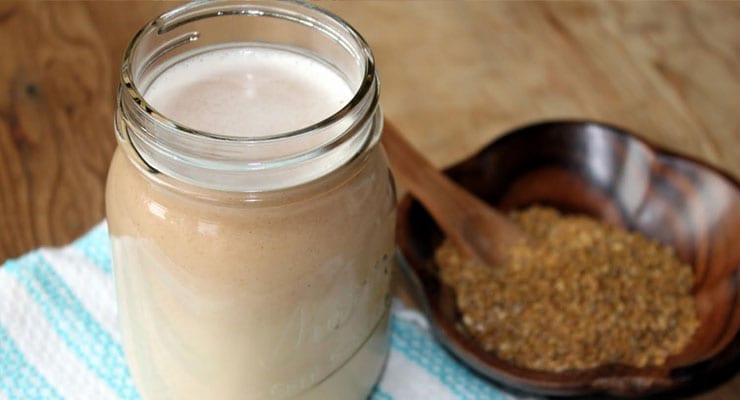 Homemade Flax Milk Recipe